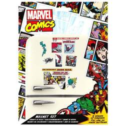 Marvel Set De Imanes Retro