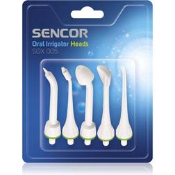 Sencor Oral Irrigator Replacement Heads, White/Green