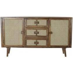 Dkd Home Decor Rattan Mango Wood Aparador 150.5x86cm