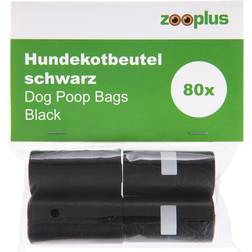 Zooplus Sorte hundeposer - 4 ruller á 20