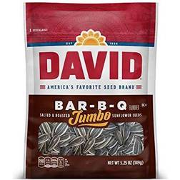 David Seeds Roasted & Salted Bar-B-Q Jumbo Sunflower Seeds, Keto