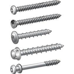 Essve 6,3X50 betonskrue pan hoved TX elgalvaniseret 100st