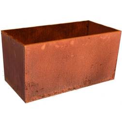 Ventura Kruka Cortenstål rost 80x40cm 40cm