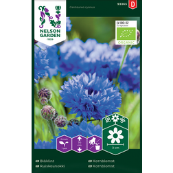 Nelson Garden Blåklint Hög Organic frö Blomsterfrø