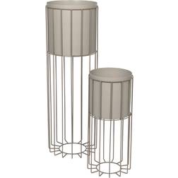 Broste Copenhagen Fenja flower pot with stand 2