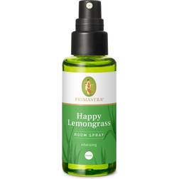 Primavera HAPPY LEMONGRASS Room Spray, økologisk aromaterapi