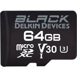 Delkin 99MB/s Exclusive MicroSD 64GB Memory Card in Black