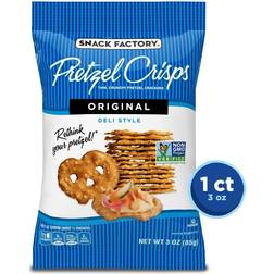 Pretzel Crisps Original Snacks, 3-Oz Bag