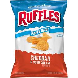 Ruffles Ruffles Potato Chips Cheddar & Sour Cream Flavored 12.5oz
