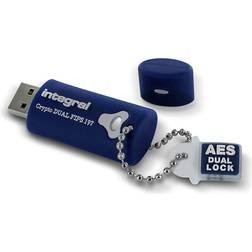 Integral 16gb Crypto Dual Pendrive Memoria Usb