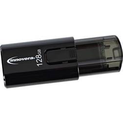 Innovera Usb 3.0 Flash Drive, 128 Gb IVR82128