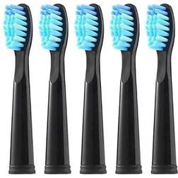 Toothbrush Replacement Heads x5 Compatible with Fairywill FW-507/508/551/917/959 FW-D1/FW-D3/FW-D7/FW-D8 Teeteck