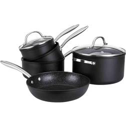 Prestige Scratch Guard Cookware Set with lid 5 Parts