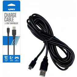 KMD Cable De Carga USB 3 Metros Para Sony PlayStation 4 PS4 Controller Pad Joystick