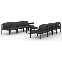 vidaXL 3107807 Lounge-Set, 1 Tisch einschl. 8 Sofas