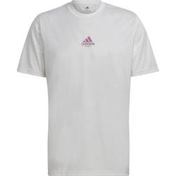 adidas M Padel Graphic Tee - Valkoinen