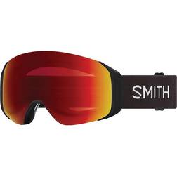 Smith 4D Mag S - Black/Chromapop Sun Red Mirror