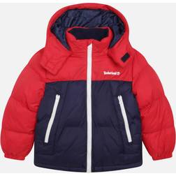 Timberland Kid's Quilted Shell Puffer Jacket - Red (T26575-988)