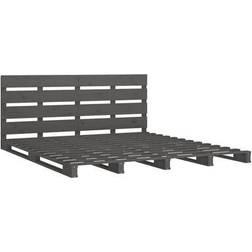 vidaXL Bed Frame Solid Pine 80cm Sängram