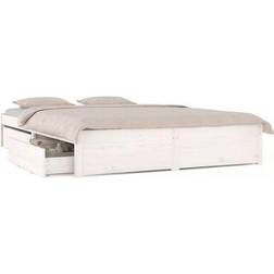 vidaXL Bed Frame with Drawers 31cm Bettrahmen