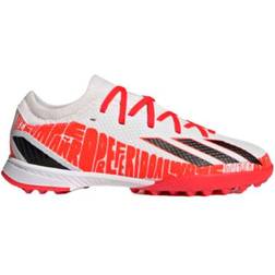 Adidas Junior X Speedportal Messi.3 Turf - Cloud White/Core Black/Solar Red