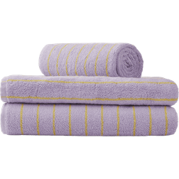 Bongusta Naram Gästhandduk Röd, Rosa, Lila, Blå, Grön, Beige, Brun, Gul (80x50cm)