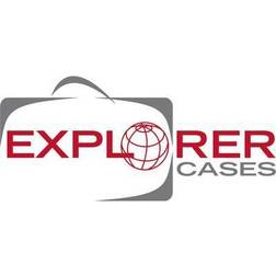 Gt Line Explorer Cases 7726 Koffer Zwart met Plukschuim