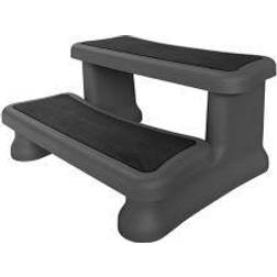 Hot Tub Canadian Spa Company Steps Black