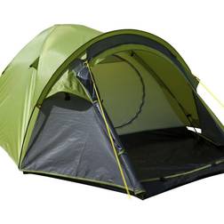 VFM e-Store VFM/ Green Two Man Tent Double Skin Dome,Camping, Holiday, Festival