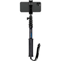 SANDMARC Pole Film Edition: 10-25" Waterproof Pole (Selfie Stick) for iPhone 13 Pro/Max, 12 Pro/Max, 11 Pro/Max, SE, XS, XR, X, 8 & 7