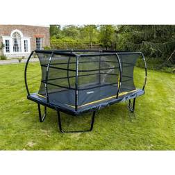 Telstar Elite Rectangular Trampoline 244x366cm + Safety Net + Ladder