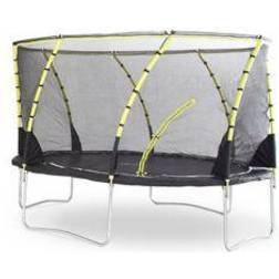 Plum Whirlwind Black & Green 12Ft Trampoline & Enclosure