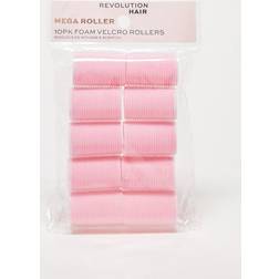 Revolution Haircare Mega Pink Velcro Heatless Rollers