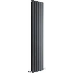 Milano Viti Modern Vertical Column Double Diamond, White