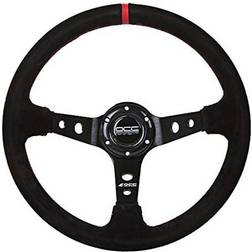 Occ Motorsport Offset Lenkrad Auto Track Modell Alcantara 90 mm Full Dish Wheel 350 mm