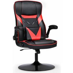 Costway Adjustable Rocking Gaming Chair Ergonomic Racing Computer Chair W/Lumbar Support