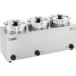 Royal Catering Distributeur de Soupe 3 x 2.75 l 450 W RCBM-3/4R