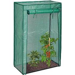 Relaxdays PE 150 Greenhouse for Tomatoes Greenhouse Growhouse Cold Frame Frame