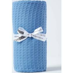 Homescapes Organic Cotton Waffle Baby Blanket