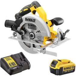 Dewalt DCS570N 18V 184mm Brushless Circular Saw with 1 x 4.0Ah Battery & Charger:18V