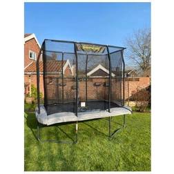 Jumpking 6ft x 9ft Rectangular Combo Pro Trampoline