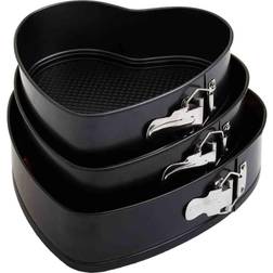 Premier Housewares Heart Shaped Springform Cake Tins Springform