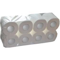 Toiletrulle Super hvid nyfiber 2 lag 30 meter 261 ark