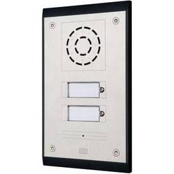 2N 2N IP Uni 2 buttons IP-intercomstation kabling 10/100 Ethernet