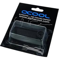 AlphaCool G1/4' Male to Male Extender Fitting 5mm Deep Black