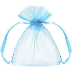 PartyDeco Gift Bags Small Organza 10pck