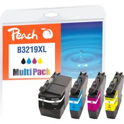 Peach Bläckpatron Multipack 4-pack - Brother LC-3219XL