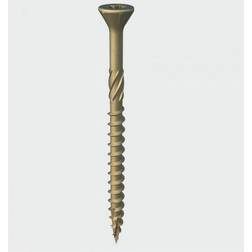 Timco 4.5 x 75mm C2 Green Countersunk Decking Screw Qty 250