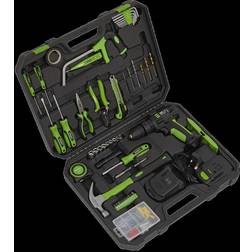 Sealey Tool Kit with Cordless Drill 101 Piece