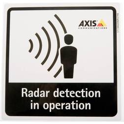 Axis Communications 01551-001 Safety Sign Plate